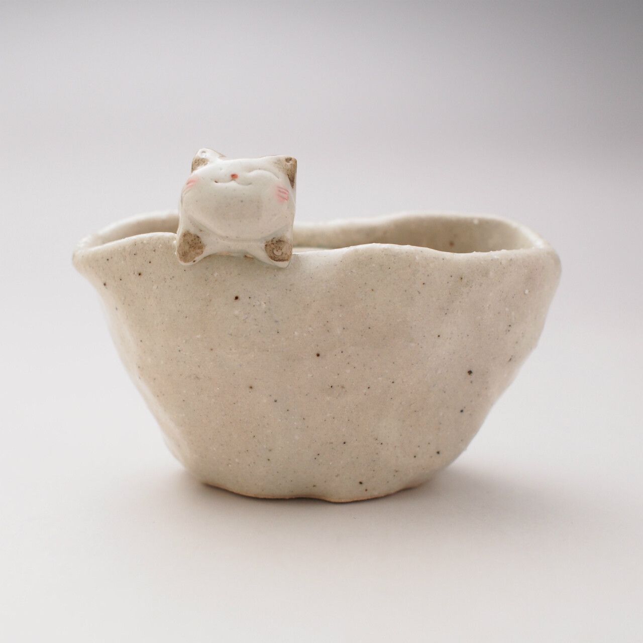 Handcrafted Cat Vase - Three Designs