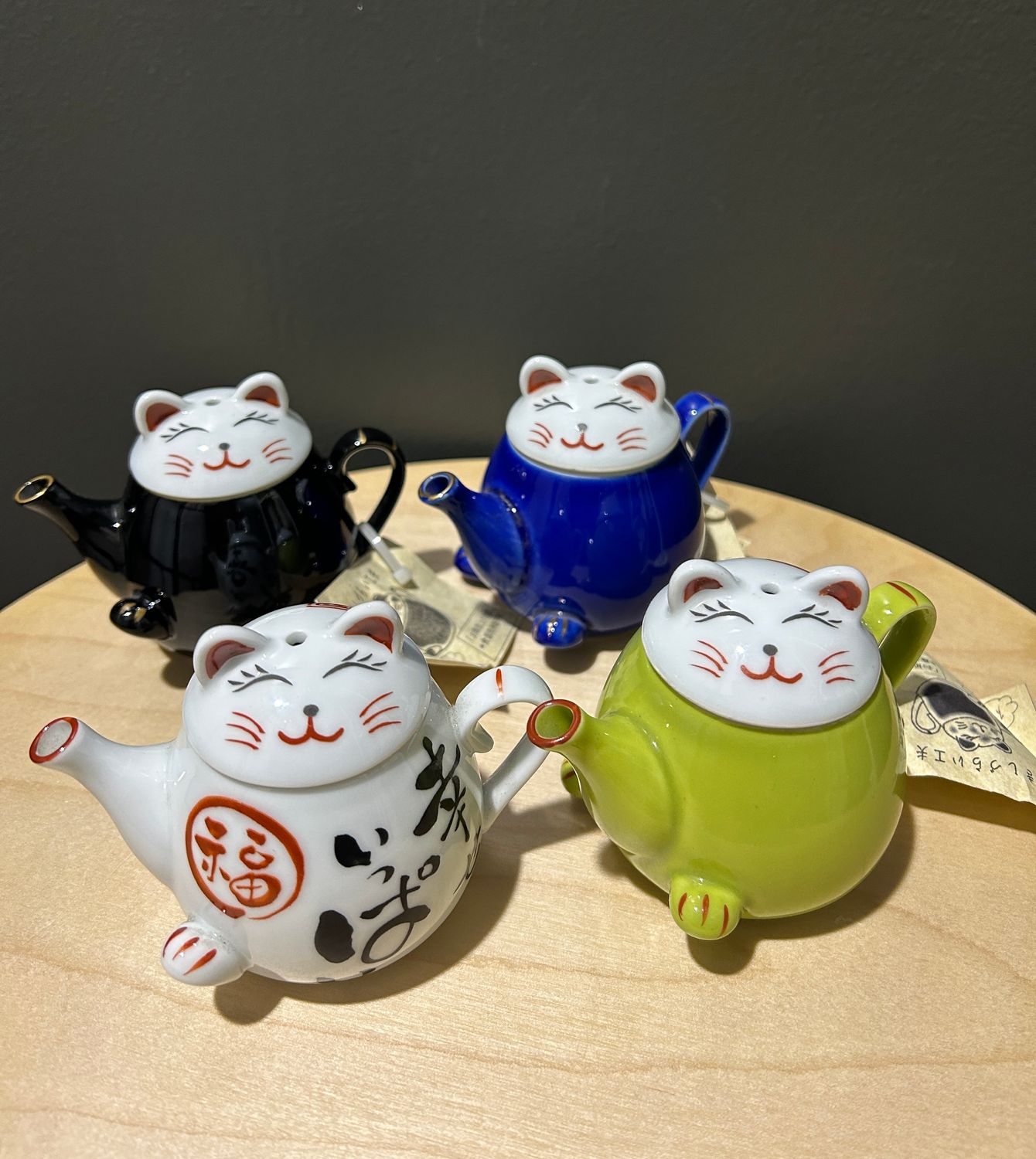 Hasami Ware Cat Soy Sauce Dispenser