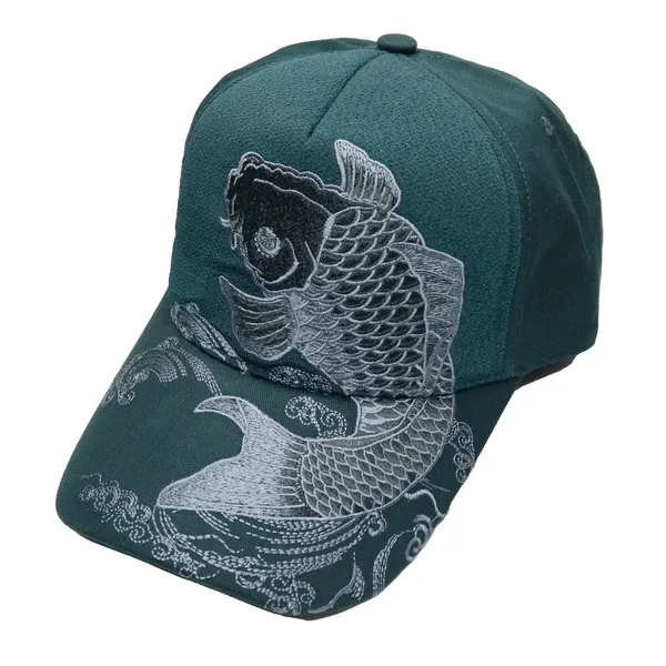 Cap - Green Koi Carp