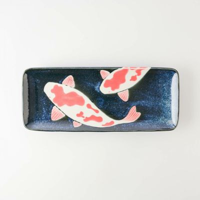 Koi Carp Rec Plate