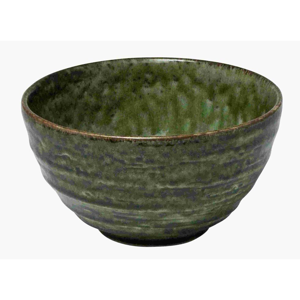 Iraboyu 16.5 cm Medium Bowl  - Green