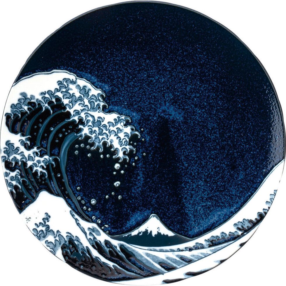 Great Wave off Kanagawa 27.5 cm Platter