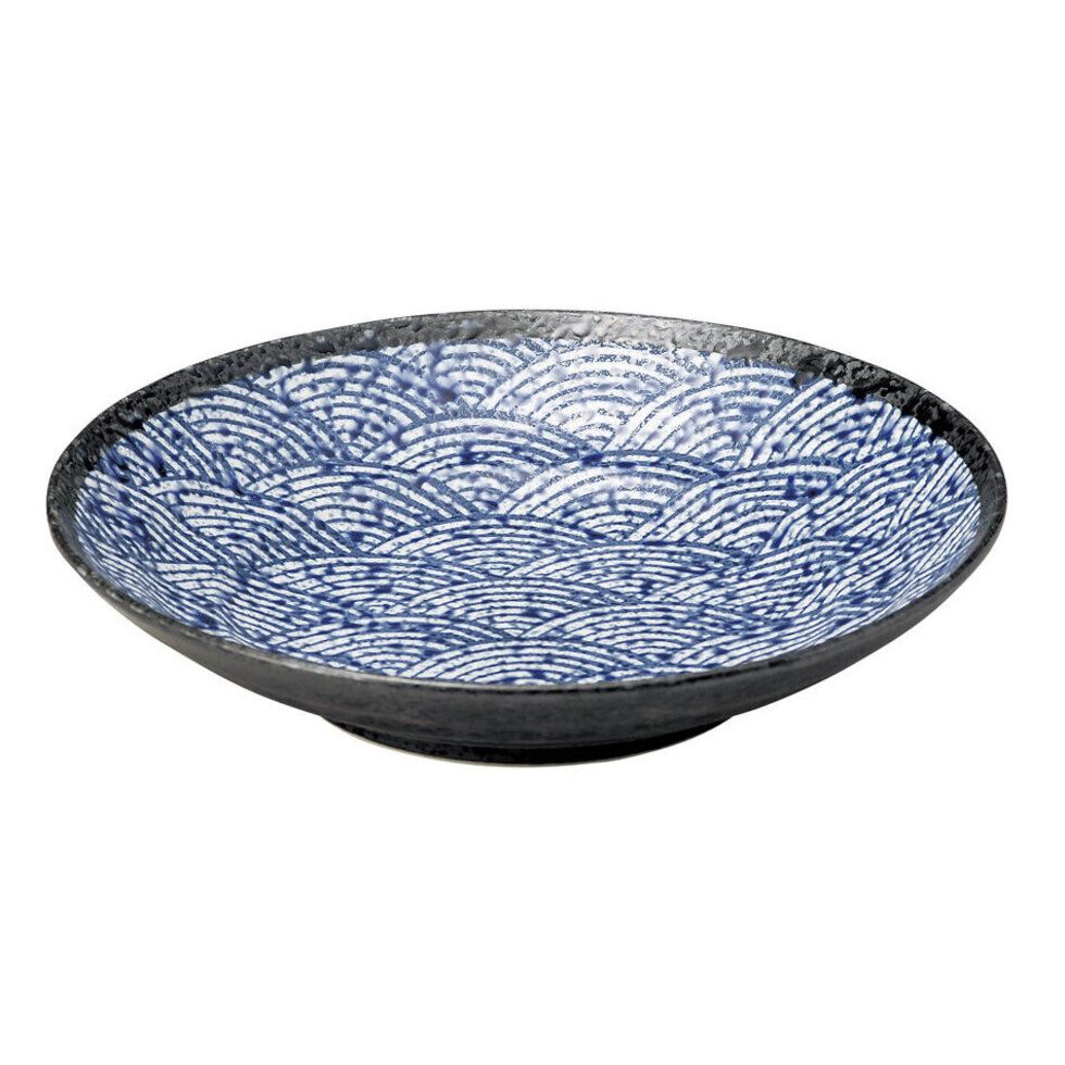 Seikaiha 29 cm Deep Platter