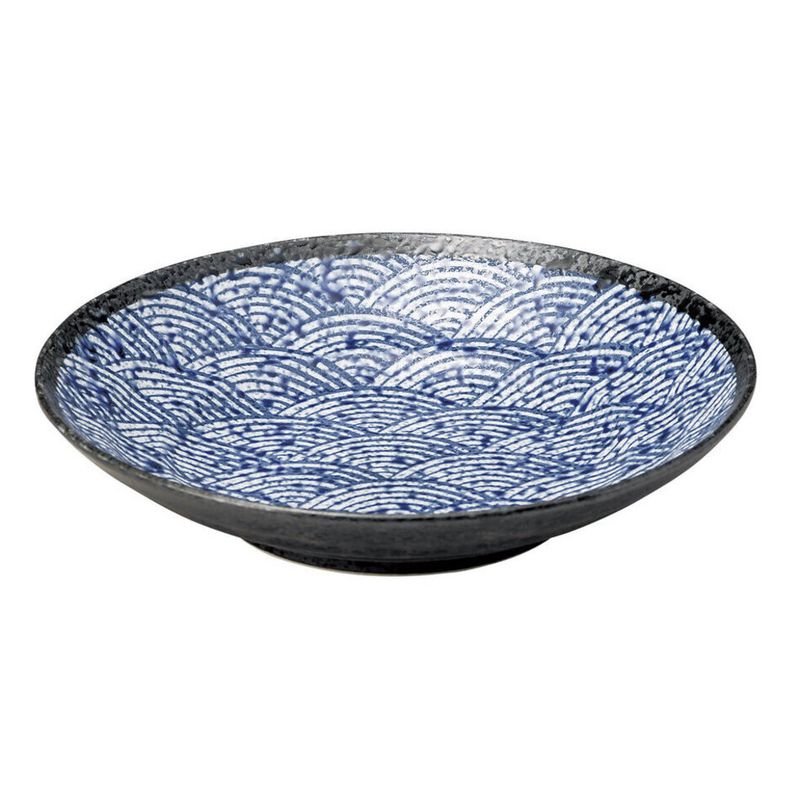 Seikaiha 29 cm Deep Platter