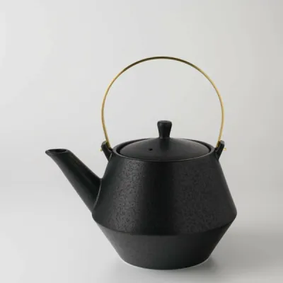 Shinzan Kiln Teapot - Black