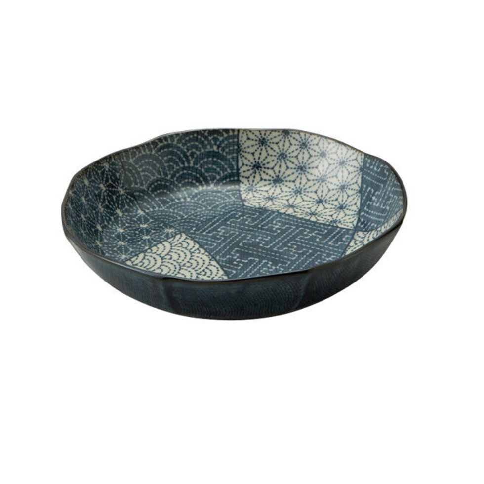 Kosome Patchwork 16 cm Deep Plate