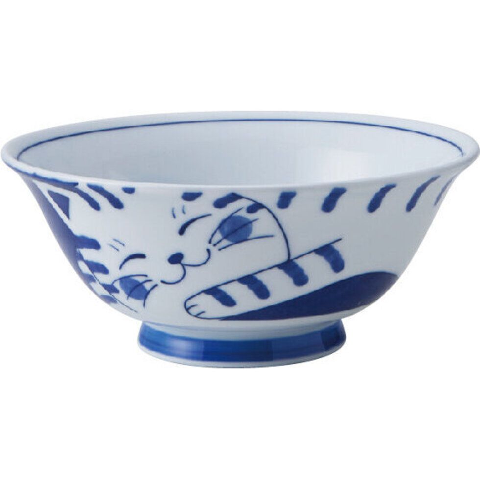 Cat Ramen Bowl - Tabby Cat