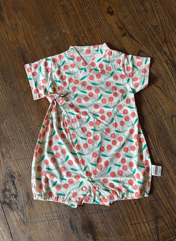 Jinbei Jumpsuit - Cherry 90 cm