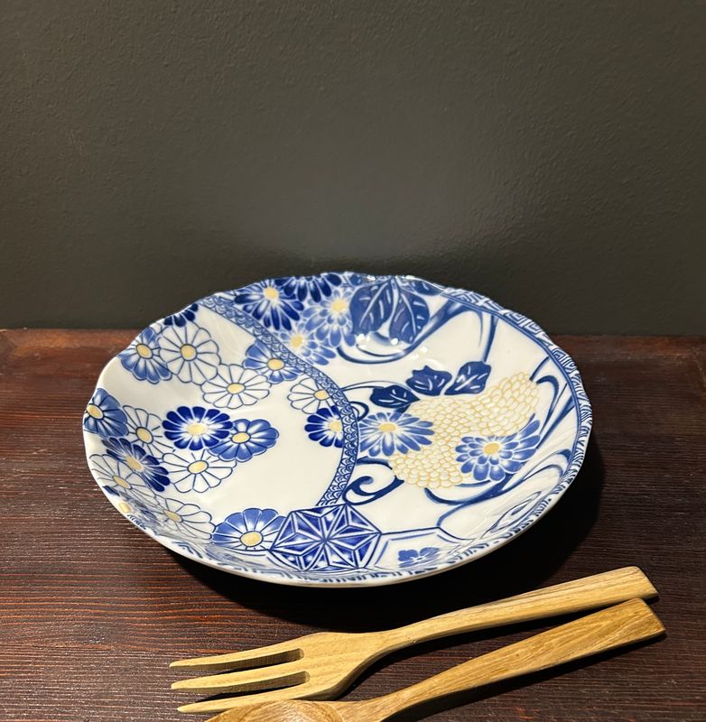 Tono Touki Ai Shonzui 22 cm Deep Plate