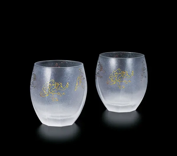 Chojyu-giga Animal Caricature Pair Tumblers