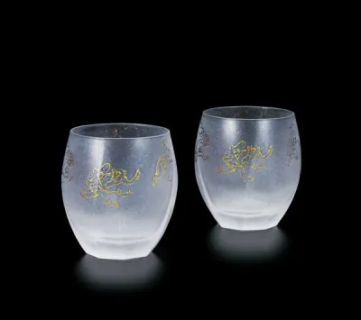 Chojyu-giga Animal Caricature Pair Tumblers