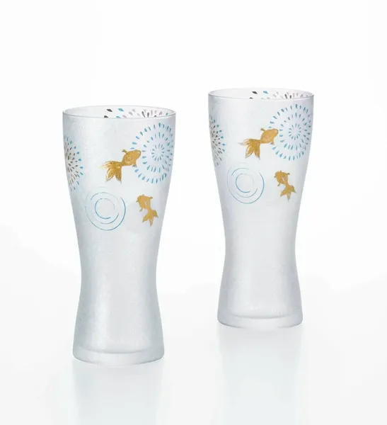 Goldfish Premium Pair Glass Set
