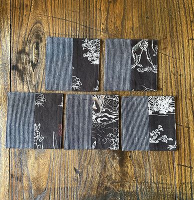 Chōjū-giga Linen Coaster