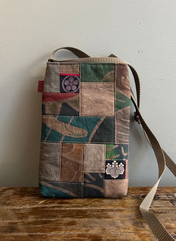 Persimmon Dye Cotton Pochette 1