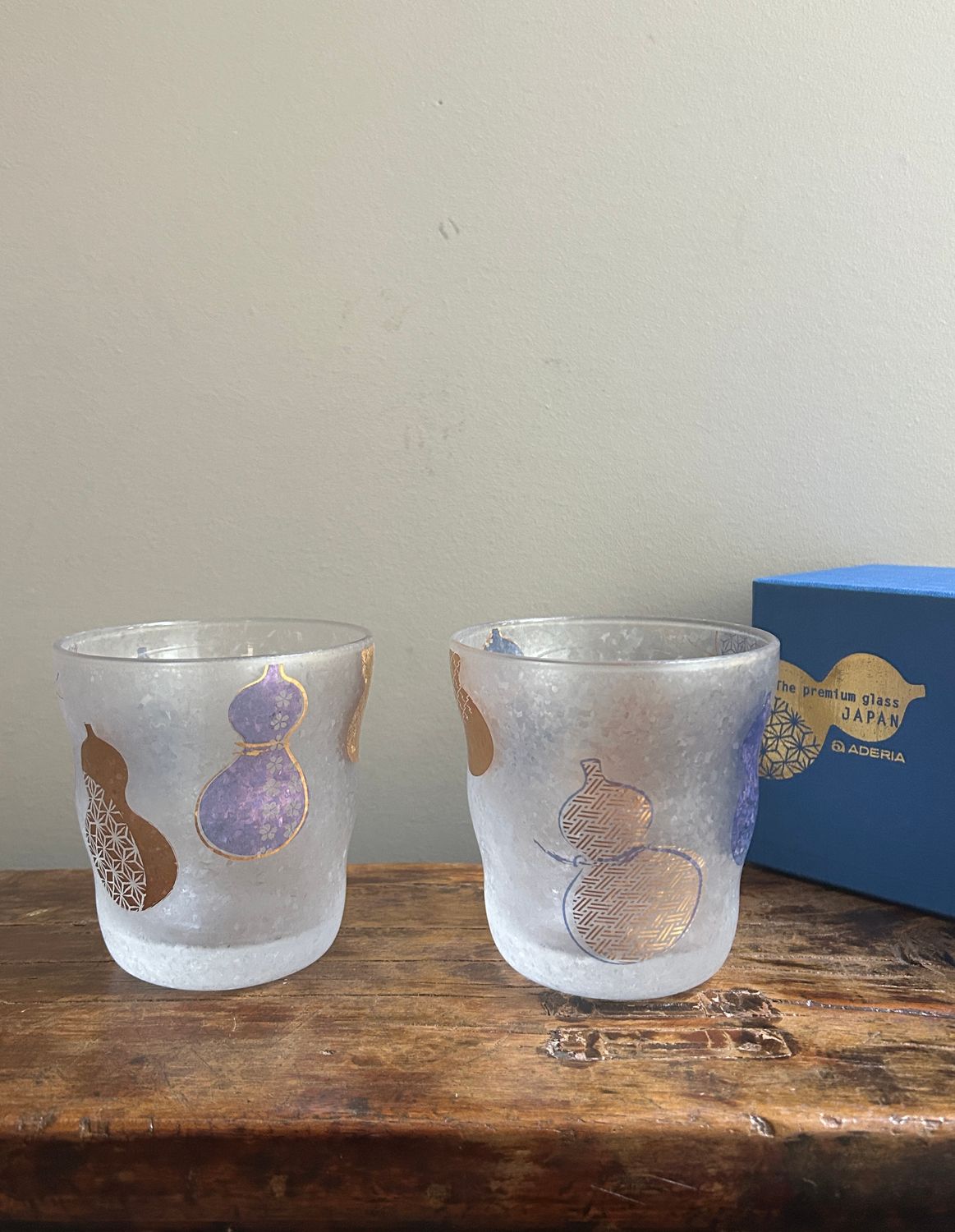Hyotan Gourd Pair Glass Set