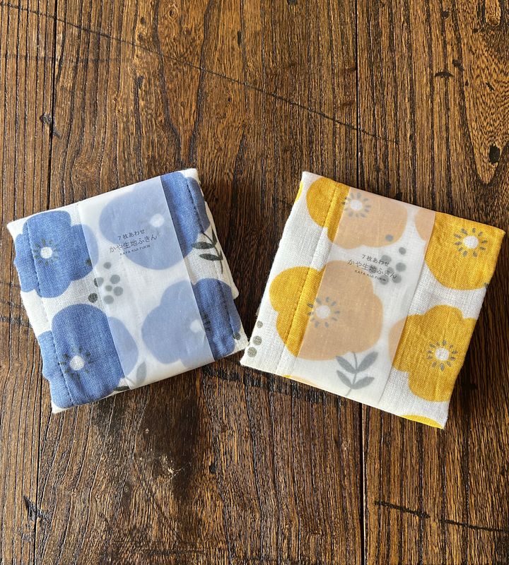 Kaya Fukin (蚊帳ふきん）Kitchen Cloth/Floral