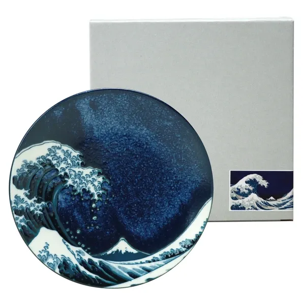Great Wave off Kanagawa 20 cm Side Plate - Gift Boxed