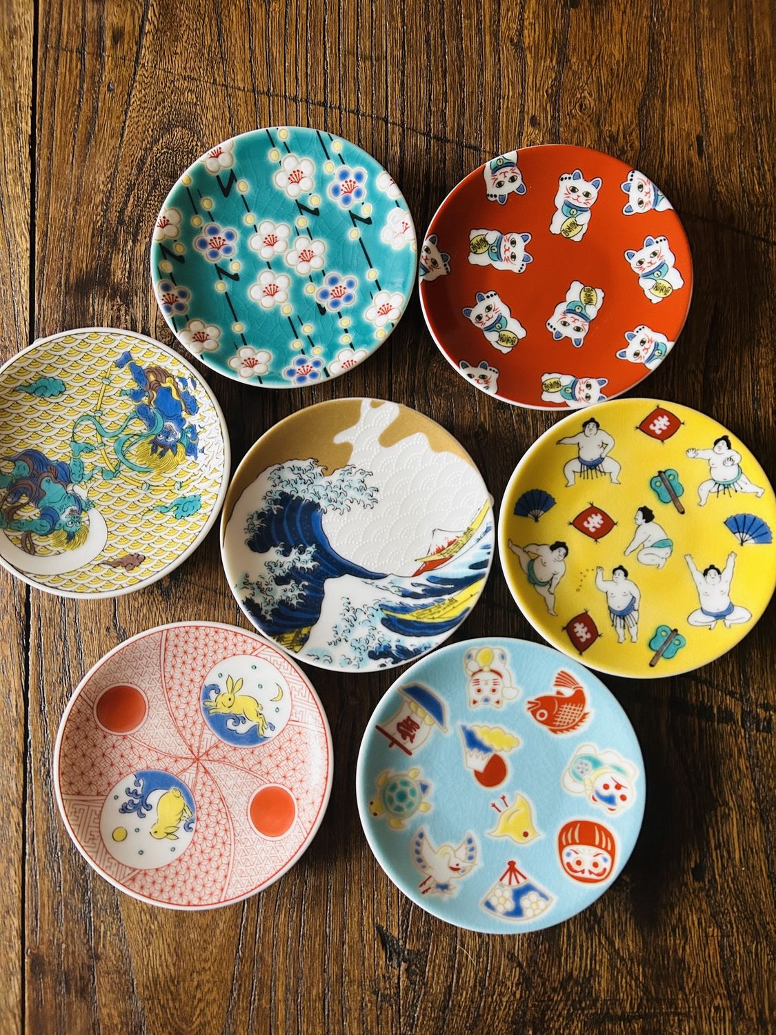 Kutani Ware Small Dish in Gift Box