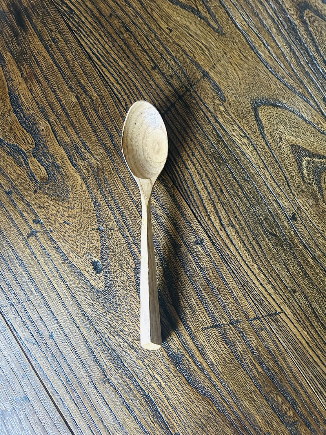 Chestnut Spoon &amp; Fork, Shape: Spoon