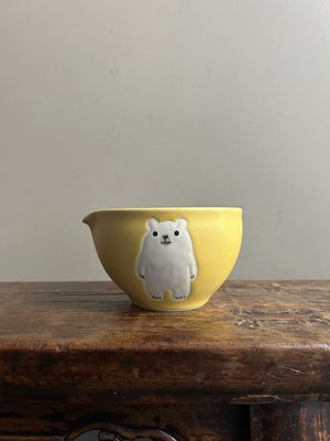 Yuki’s Bear Matcha  Bowl with Spout