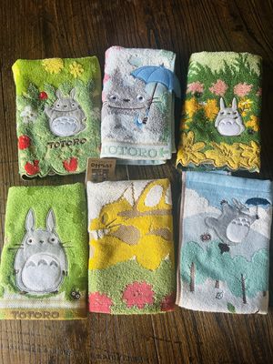 Totoro Face Washer - Organic Cottons