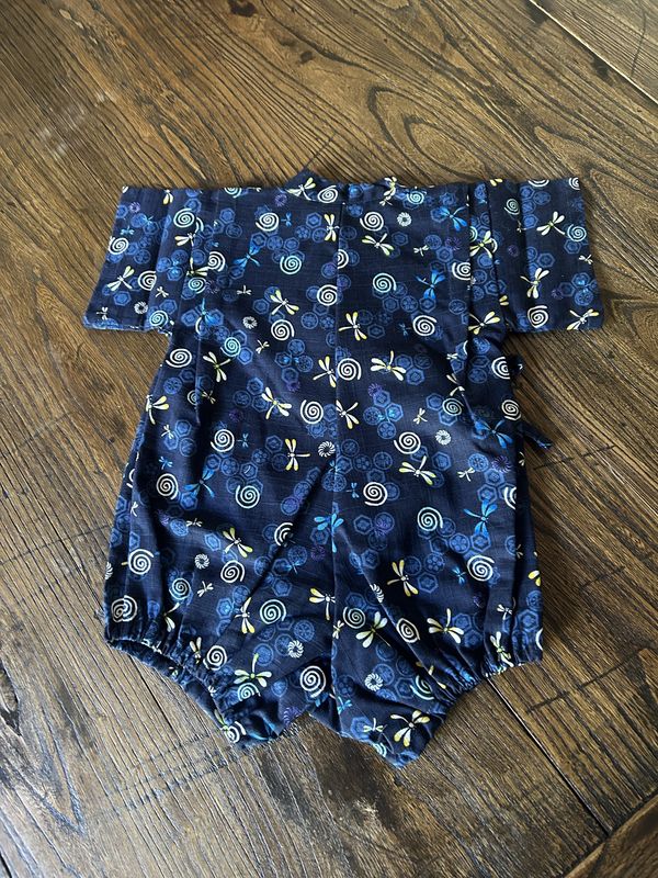 Jinbei Jumpsuit - Navy Dragonfly