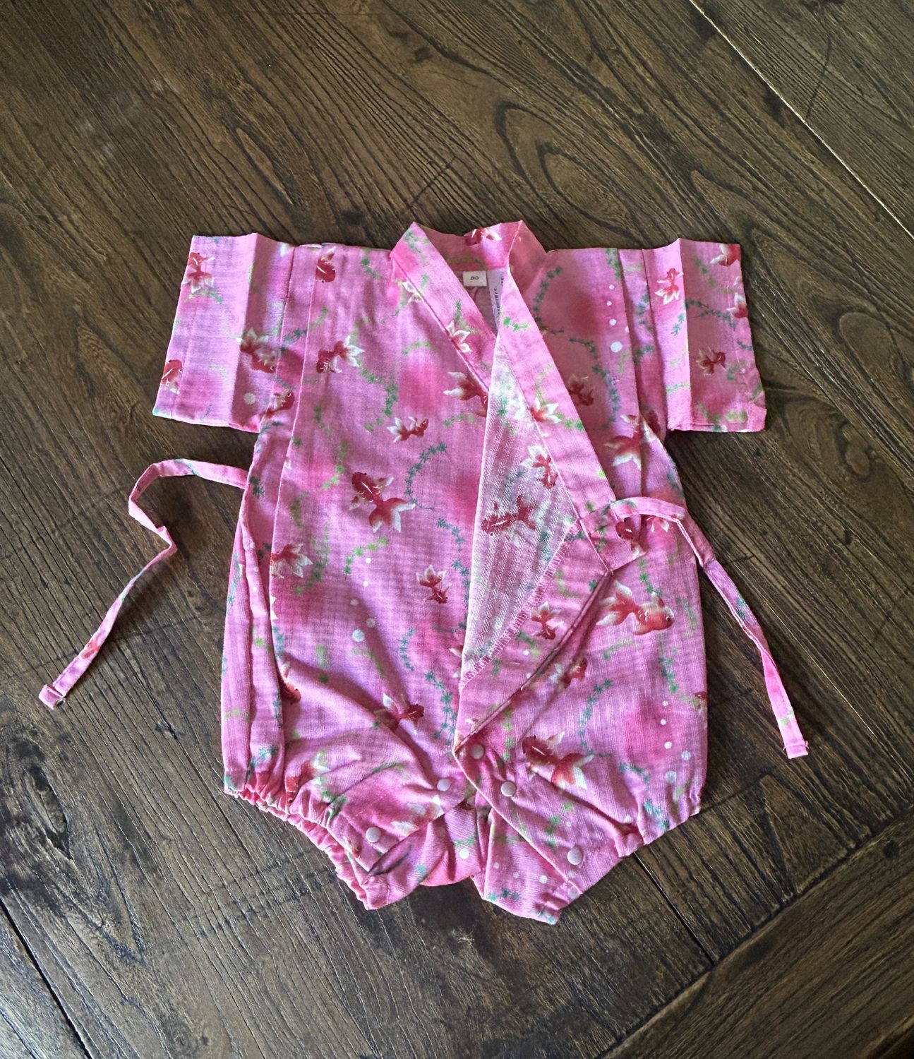 Jinbei Jumpsuit - Pink Goldfish