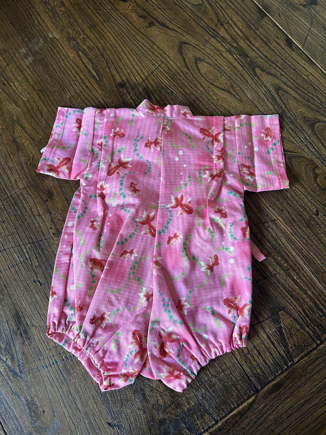 Jinbei Jumpsuit - Pink Goldfish