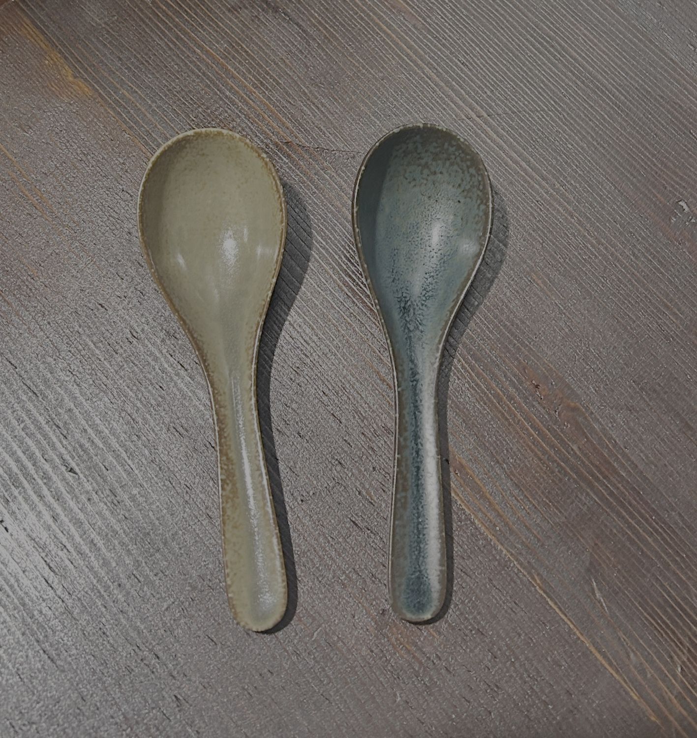 Renge - Ceramic Ramen Soup Spoon - Two Colours