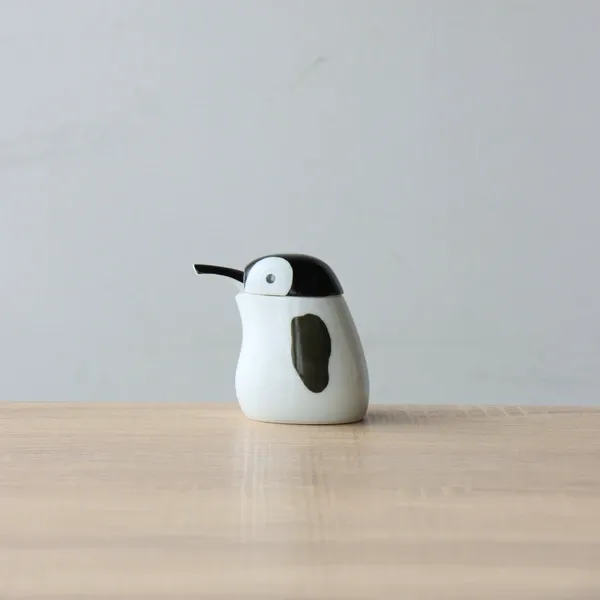 Arita Ware Penguin Soy Sauce Dispenser