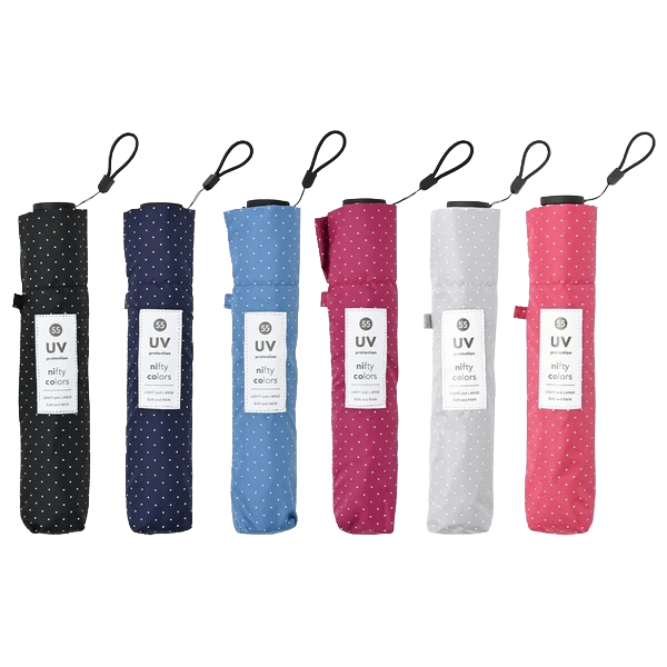 Nifty Colours Sun and Rain Umbrella  - Dots