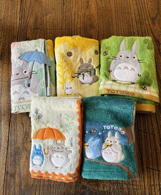 Totoro Face Washer - Organic Cottons