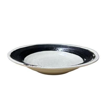 Kairyu 24.5cm Brush Stroke Plate - Two Colours