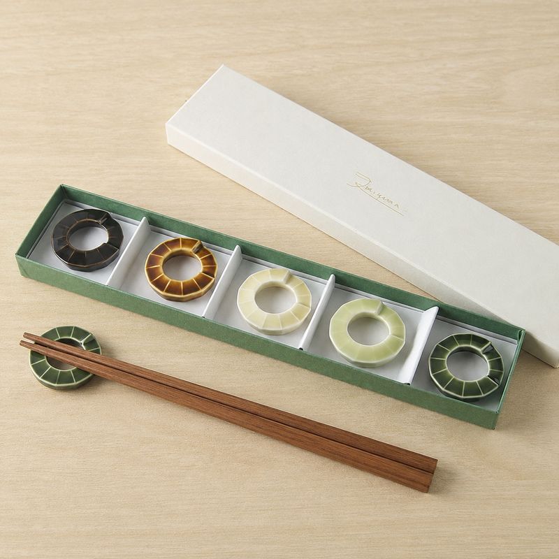 Chopstick Rest - Ring - Set of Five Pieces
