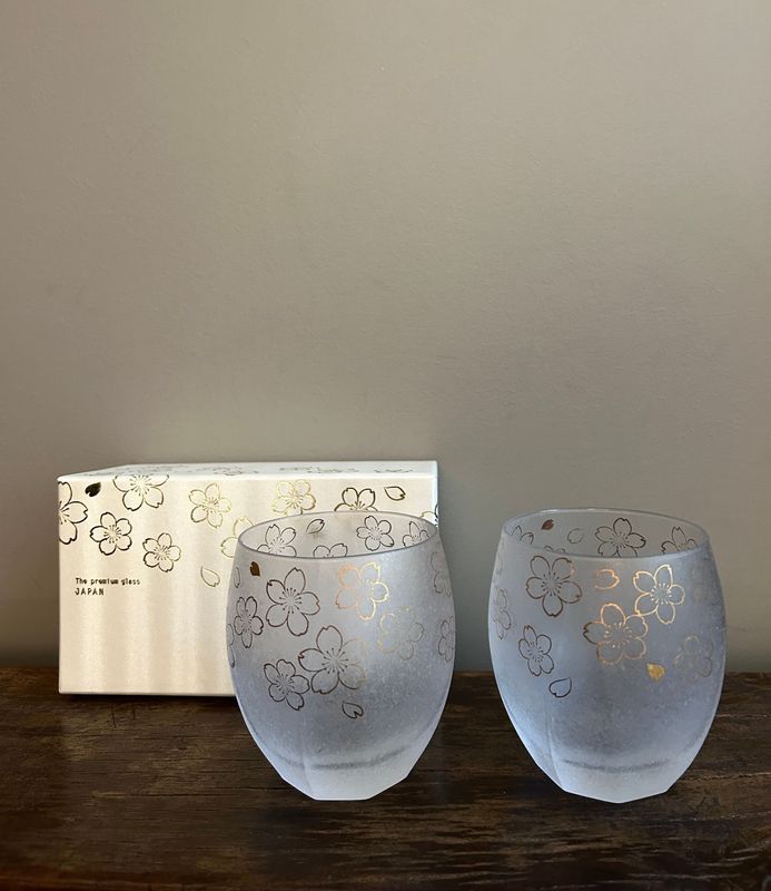 Cherry Blossom Pair Tumbler Set