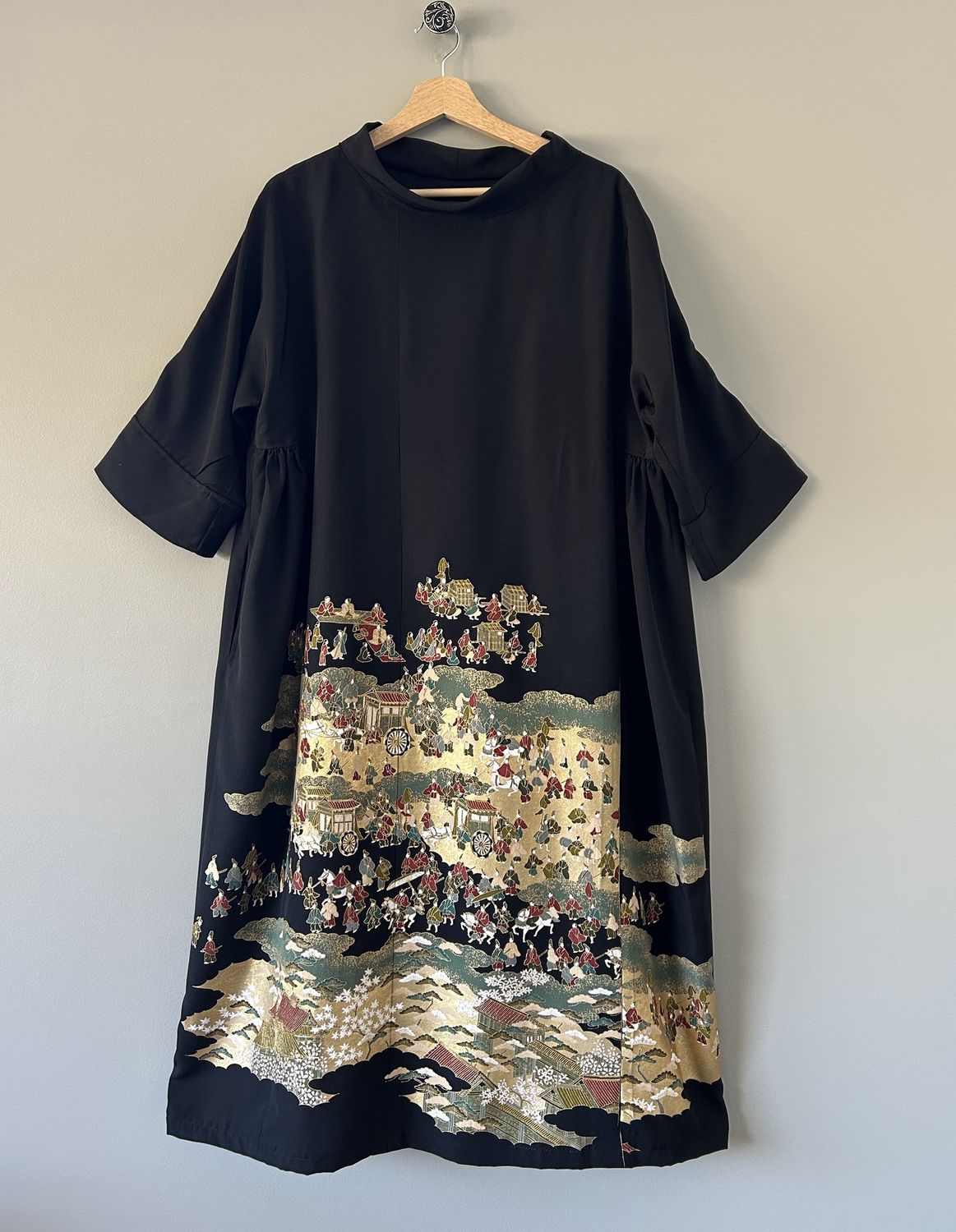 Daimyo Procession Silk Dress