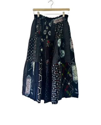 52-piece Kasuri Patchwork Skirt