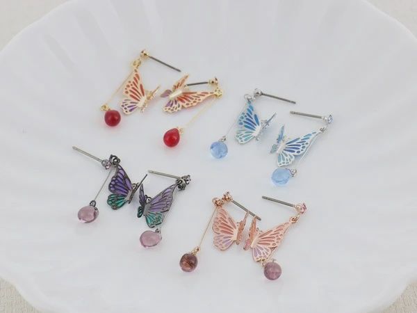 MUK Earrings - Butterfly