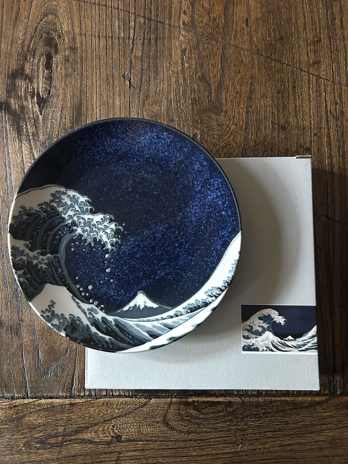 Great Wave off Kanagawa 20 cm Side Plate - In Gift Box