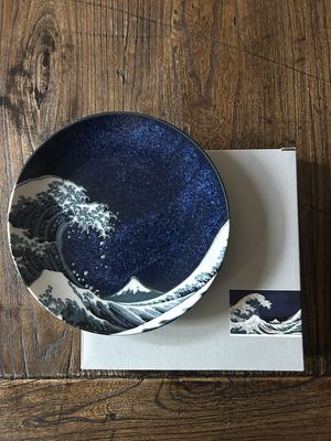 Great Wave Side Plate 20 cm In Gift Box