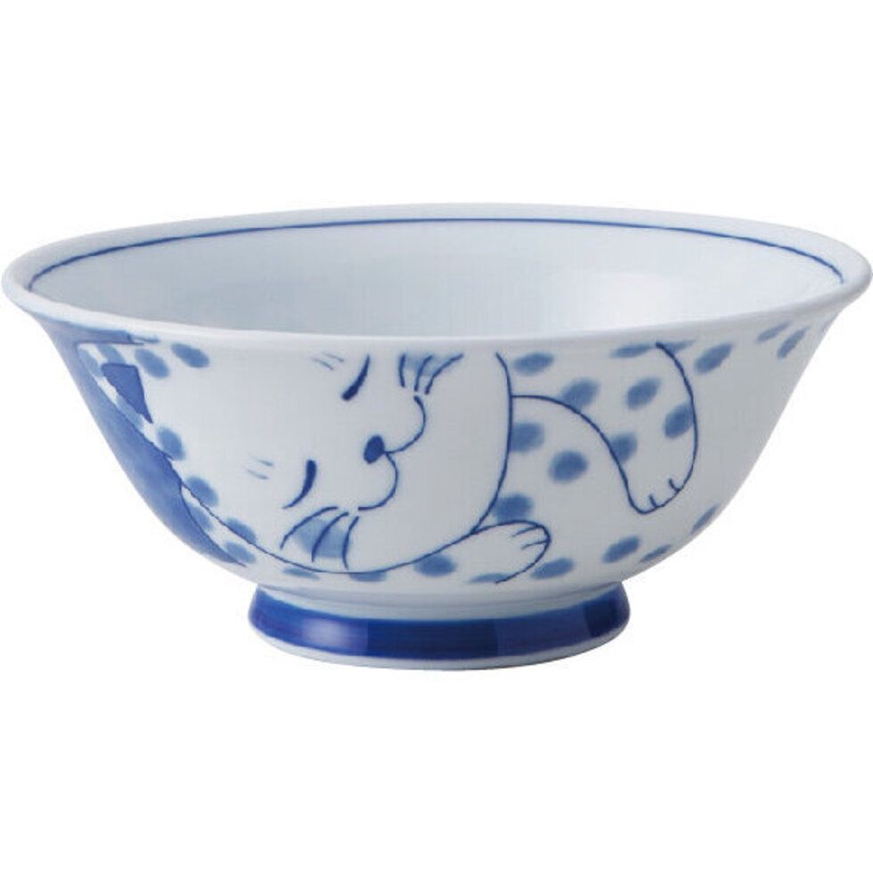 Cat Ramen Bowl - Spotty Cat