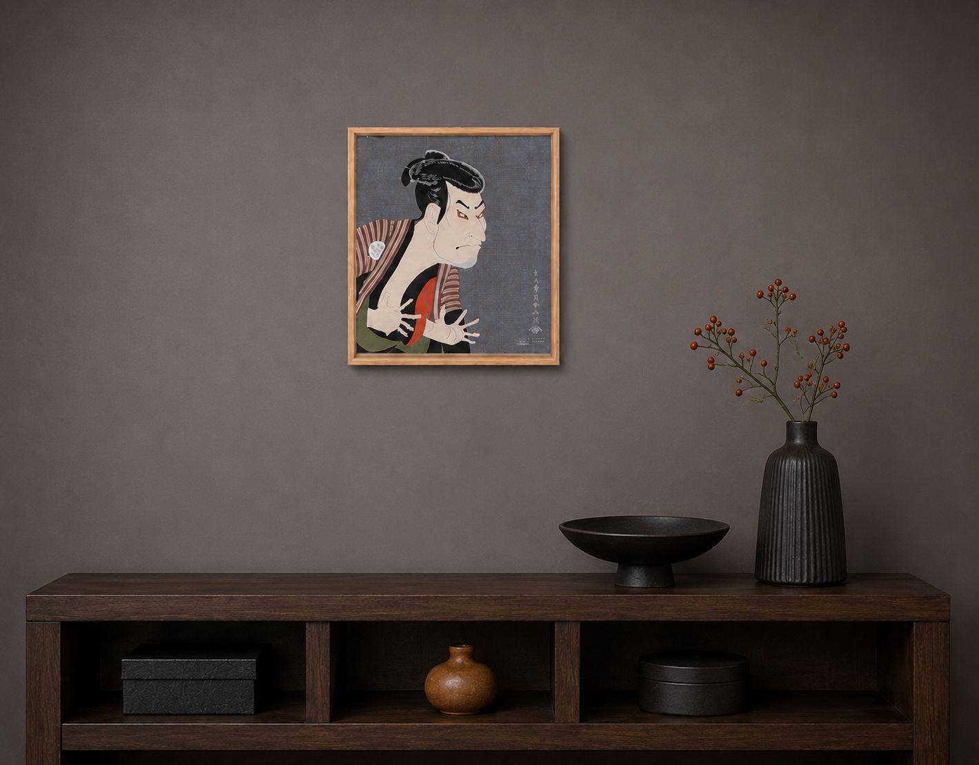 Sharaku Wrapping Cloth - 48 cm x 48 cm