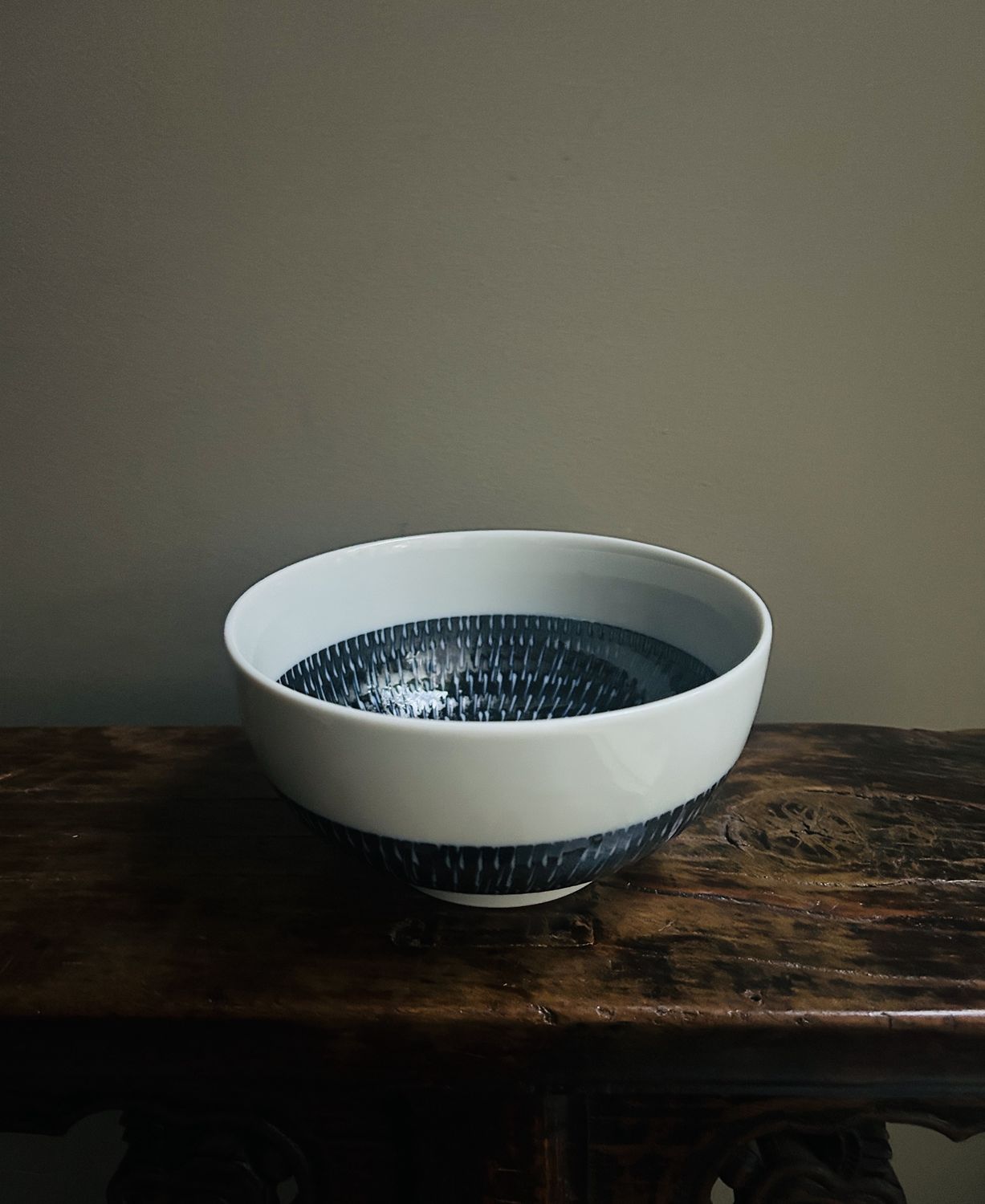 Tobikanna 16 cm Ink Blue Deep Bowl