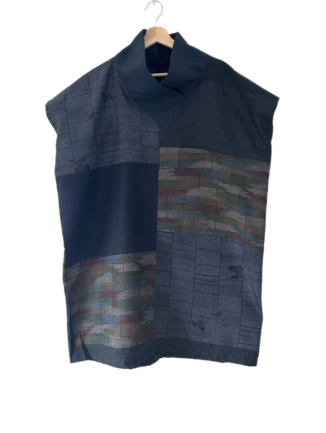 Oshima Silk Patchwork Tunic