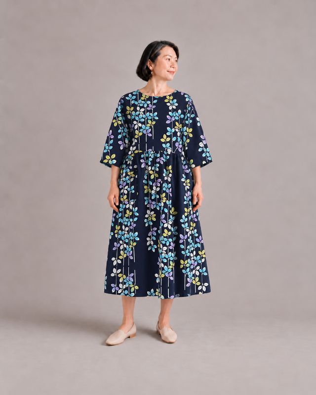 Indigo Yukata Dress