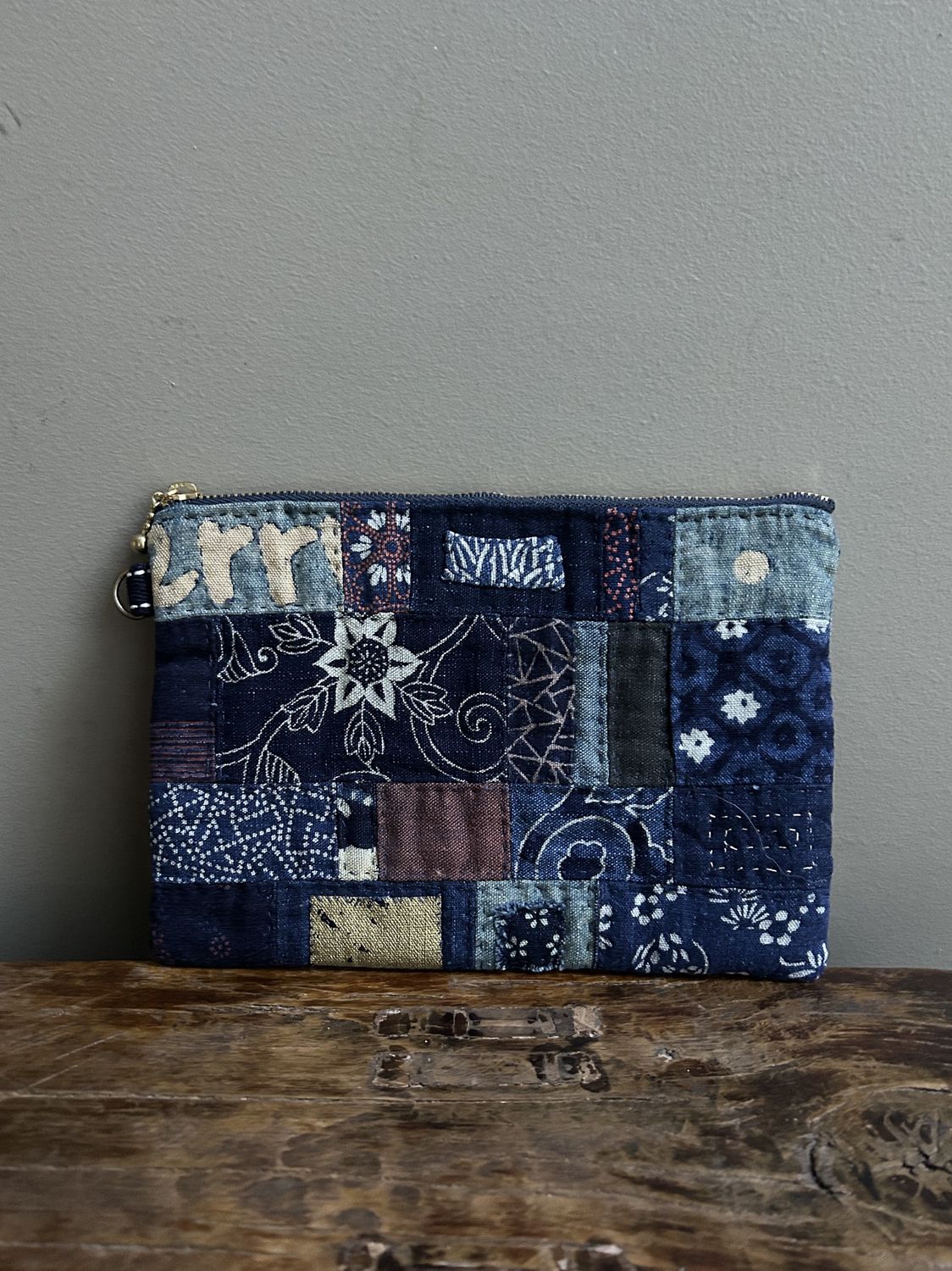 Vintage Cottton Patchwork Pouch