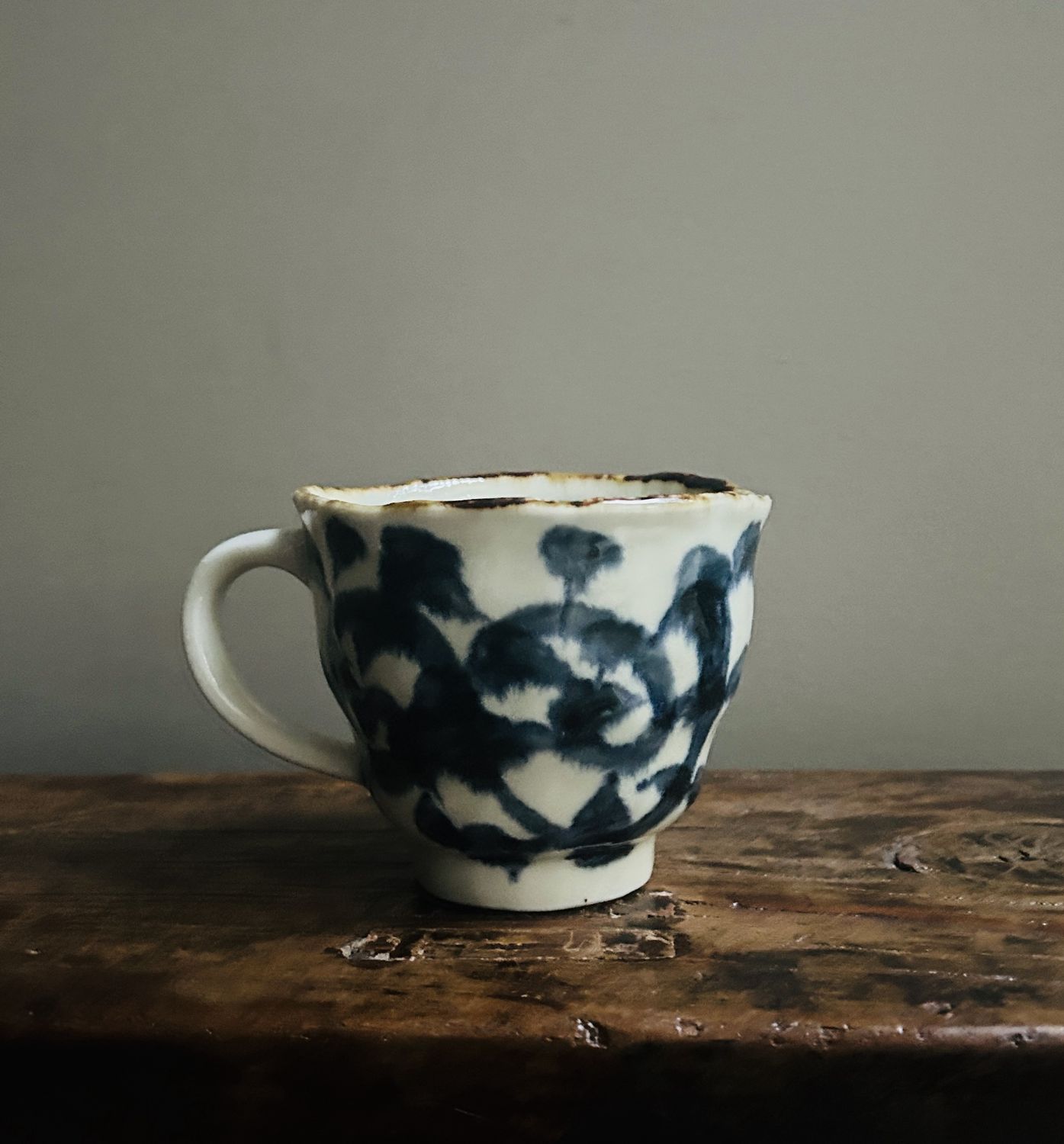 Handpainted Tako Karakusa Mug