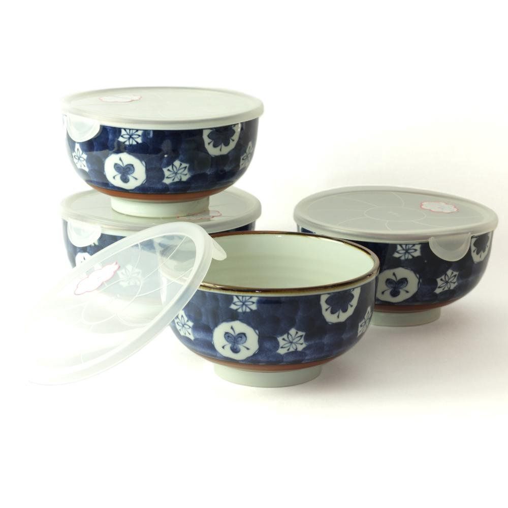 Hana Mon  16 cm Bowl with Lid