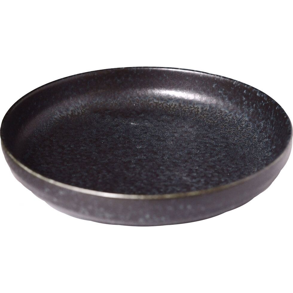 Wabisabi High Edge 20 cm Plate - Black