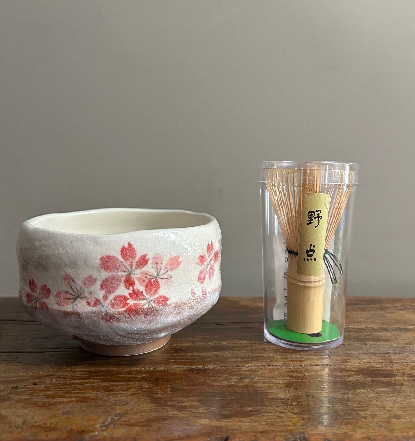 Petite Sakura Matcha Bowl (9.5 cm)